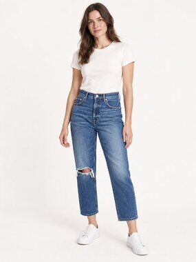 Everlane The Cheeky Crop Jeans Women’s Size 30 High-Rise Denim